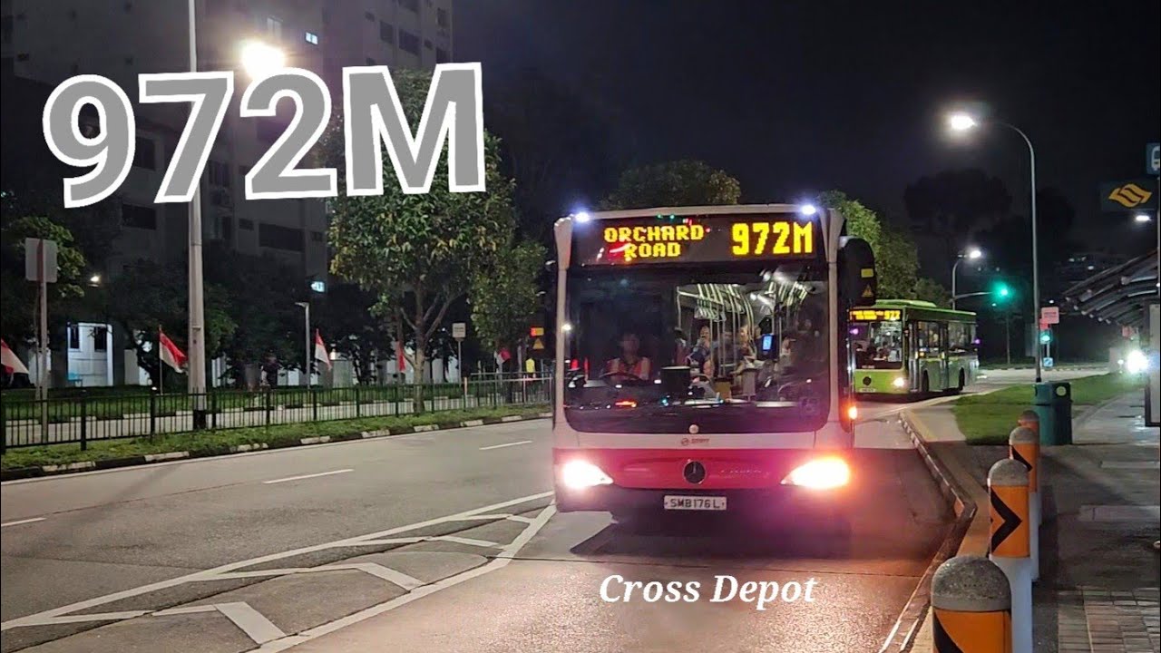 ❗CROSS DEPOT CAMEO❗ - SMRT Bus Service 972M [Mercedes-Benz O530 Citaro (Batch SMRT)]