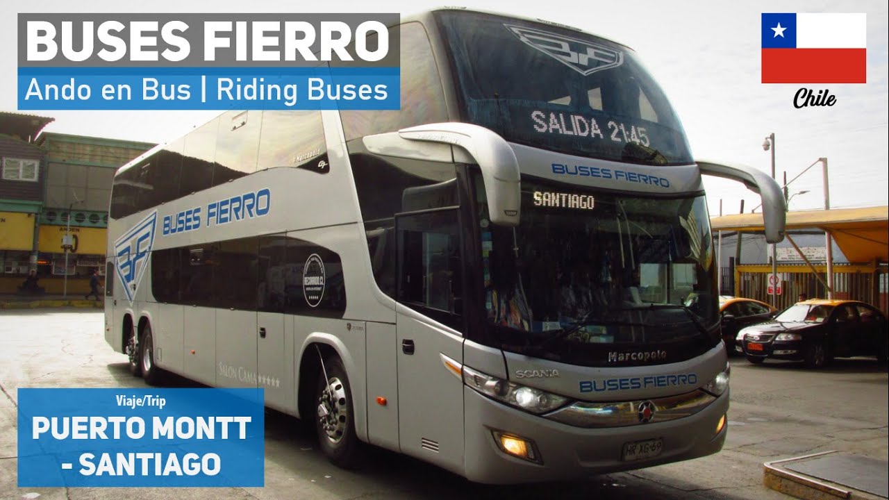 Автобусный рейс Пуэрто-Монт - Сантьяго-де-Чили | BUSES FIERRO - MARCOPOLO G7 SCANIA