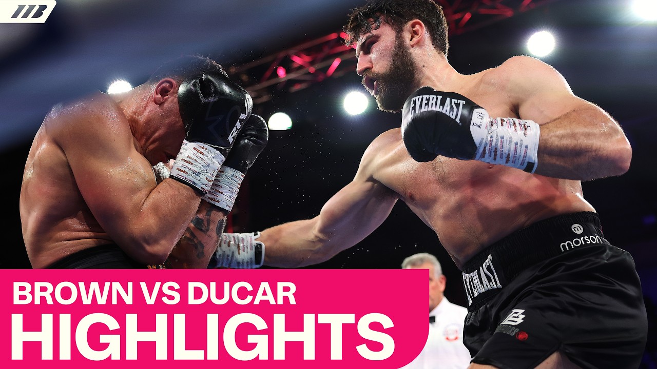 Pat Brown Drops Vasil Ducar 3 Times & Stops Late | Matchroom Boxing