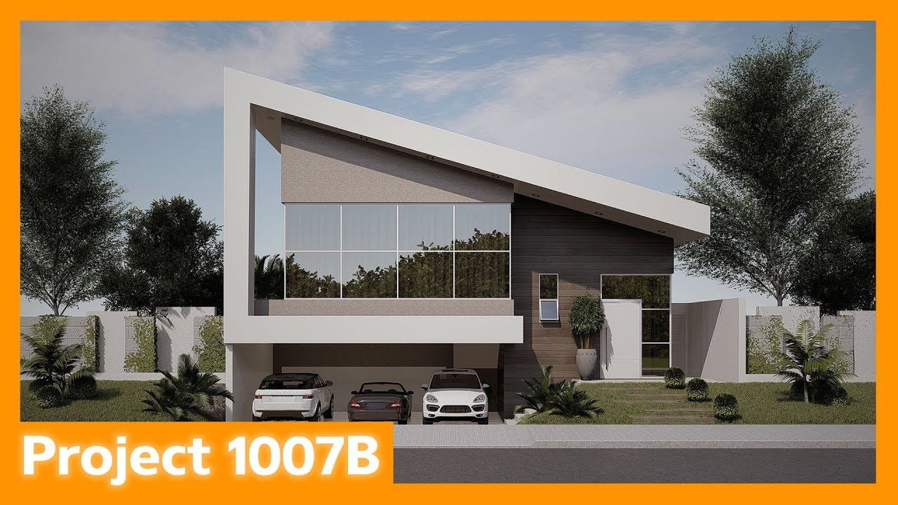 Floor plan with underground garage - 1007B