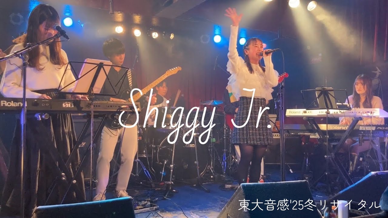 Shiggy Jr.  東大音感cover ['25冬リサ]