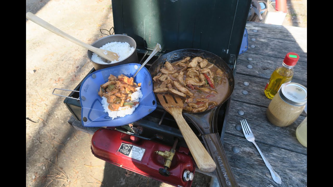 Easy Camp Meals: Easy Thai Peanut Chicken