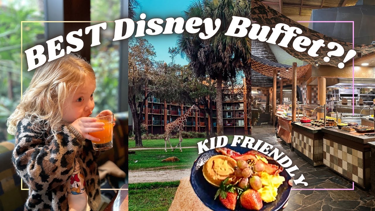 Завтрак &laquo;шведский стол&raquo; в отеле Disney's Animal Kingdom Lodge: ресторан BOMA ✨
