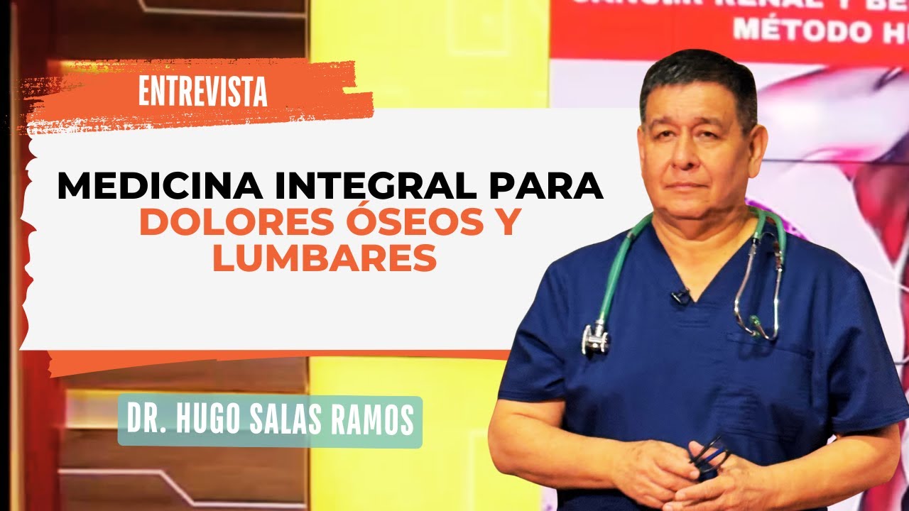 Medicina integral para dolores &oacute;seos y lumbares I Dr. Hugo Salas I ATV Noticias