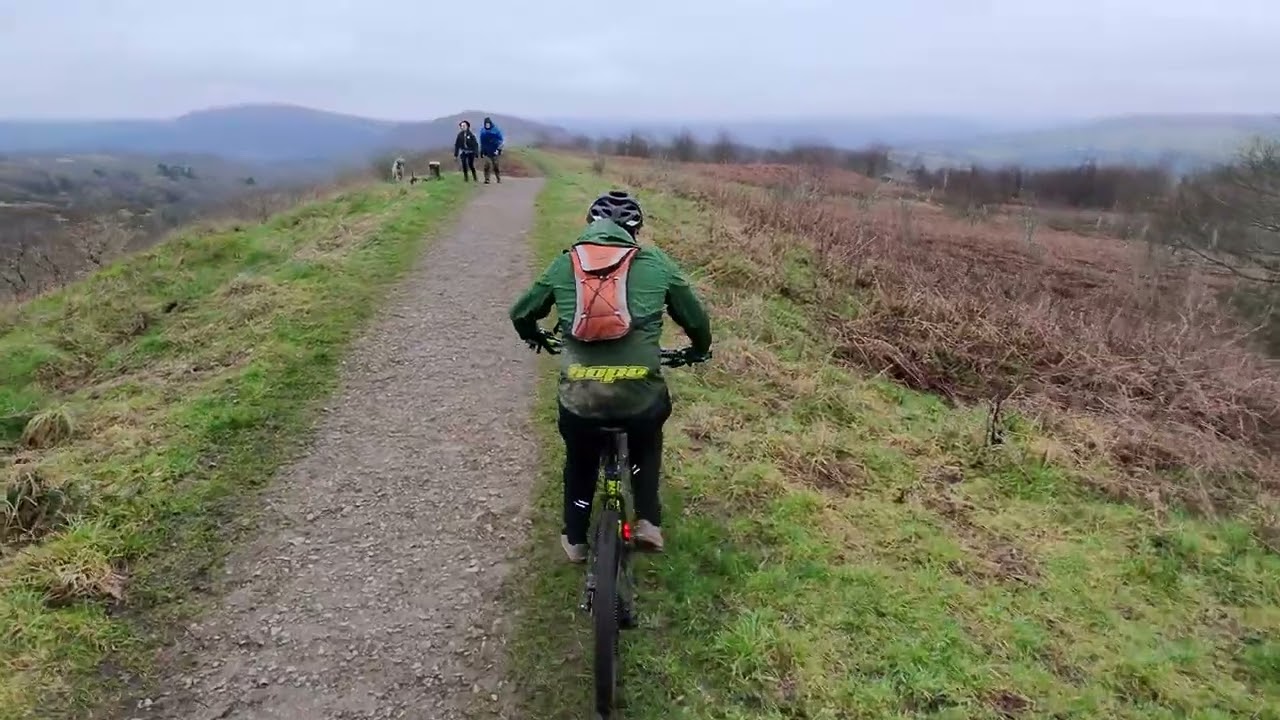 Caerphilly Mountain - Final push to the summit