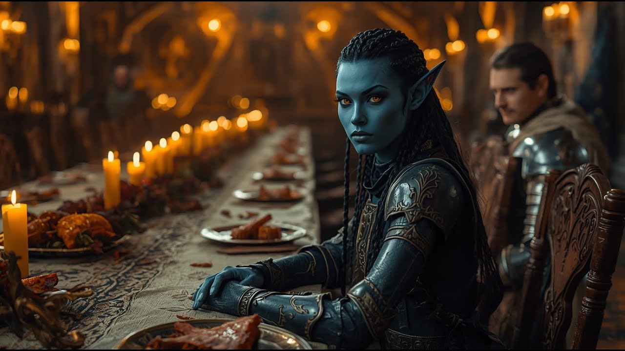 No One Wanted To Sit With The Alien Princess Because She Was Flawed, Man Sat Next To Her With Smile