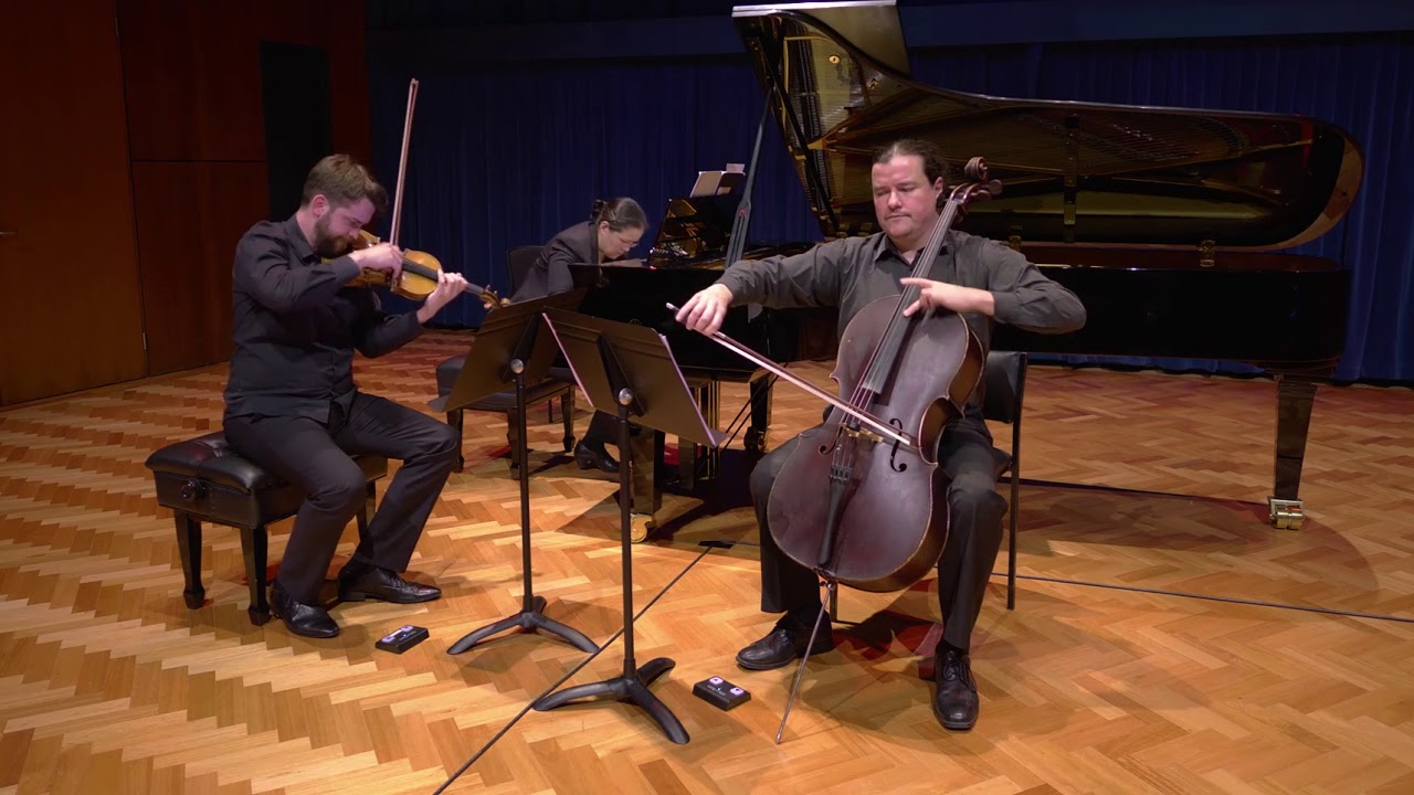 Lyrebird Trio - Gerard Brophy Sheer Nylon Dances for violin, cello and 'fetishised' (prepared) piano