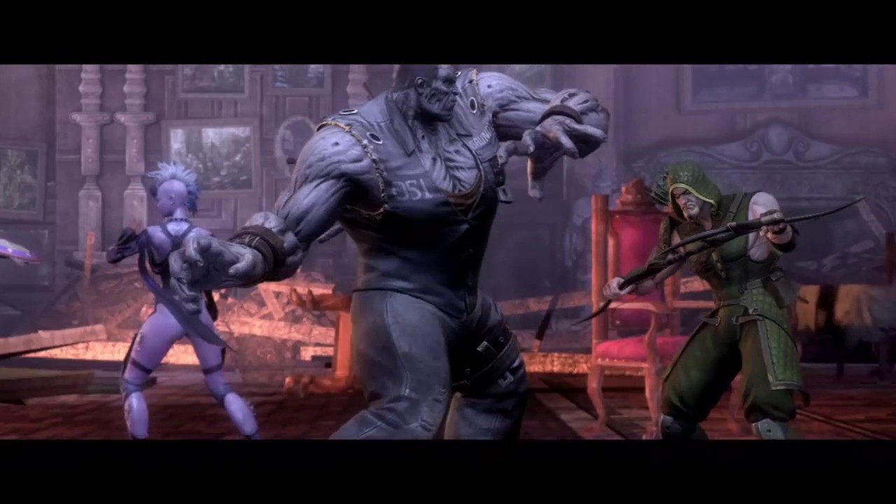 Injustice Complete Story - Part 17: Green Arrow vs Solomon Grundy - HD