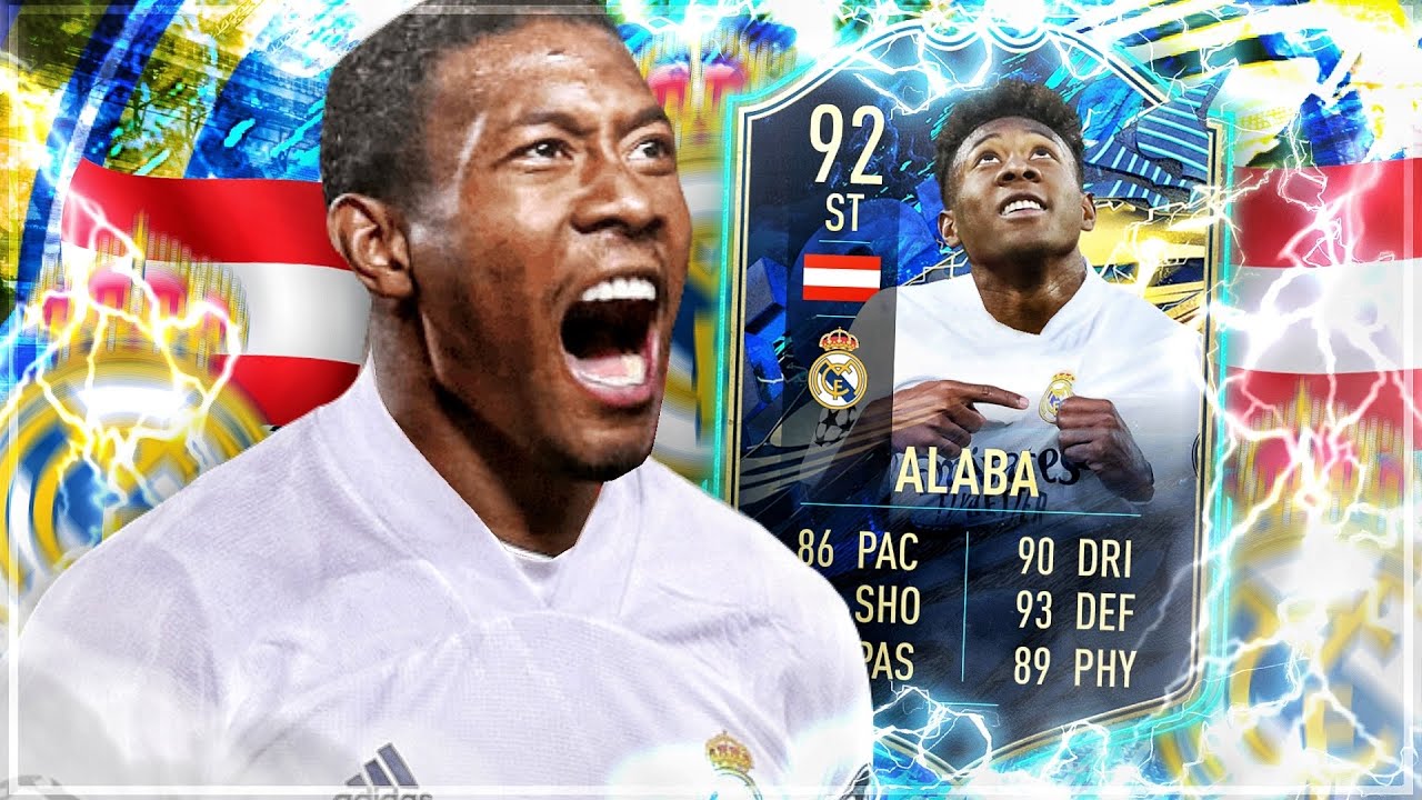 FIFA 21 : ALABA 92 TOTS REAL MADRID SPECIAL SBB !! 😱🔥 RIP CONTROLLER ☠️☠️☠️