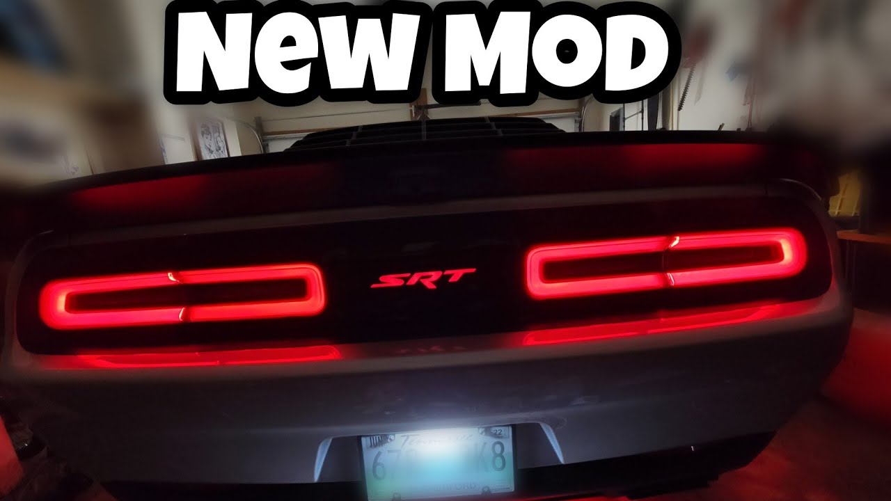 Led taillight mod Widebody Scatpack