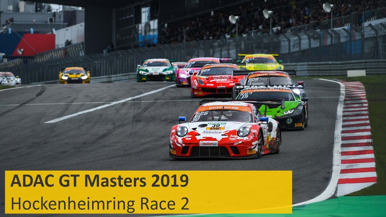 ADAC GT Masters Race 2 Hockenheimring 2019 Live English