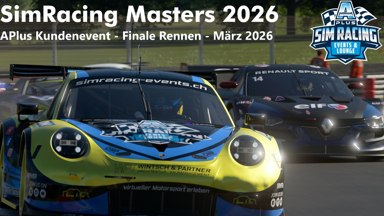 SimRacing Kundenevent | APlus Reinigungen AG | Firmenevent im Rennsimulator Zürcher Oberland