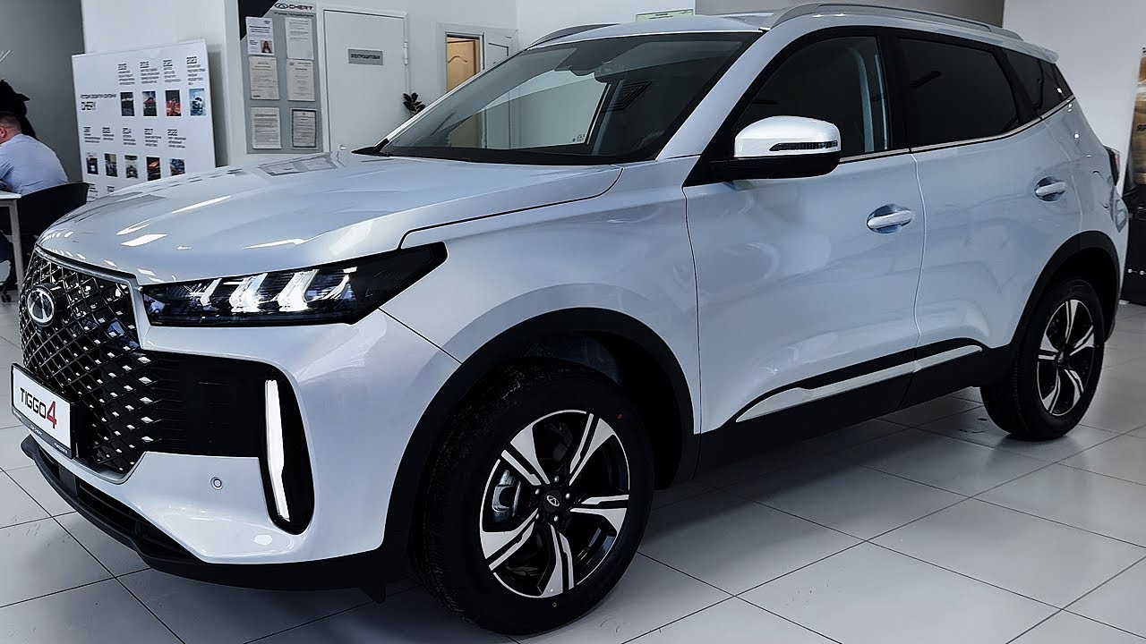 Chery Tiggo 4 2025 - стильный и впечатляющий дизайн