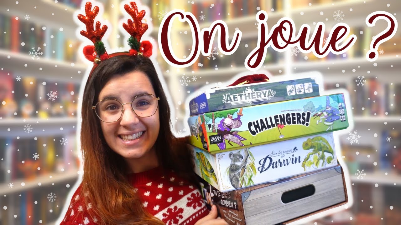 5 jeux de société PARFAITS pour LES FÊTES 😍🎄🎉