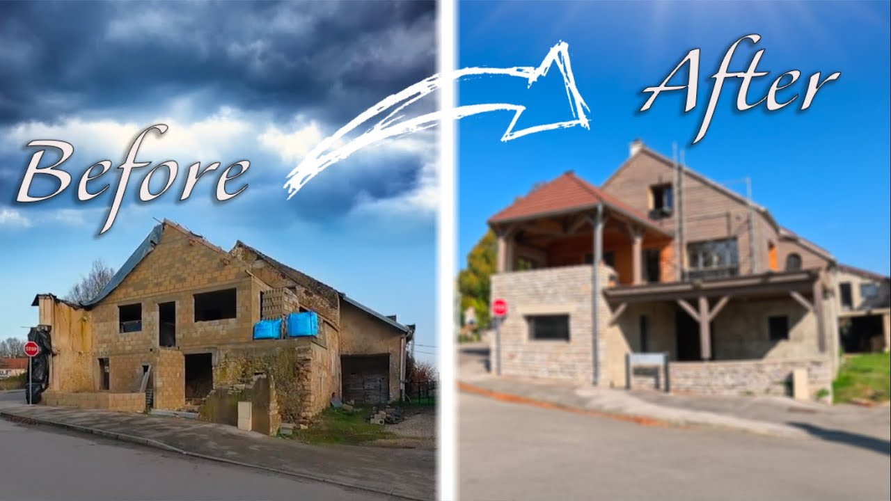 4 YEARS HOUSE RENOVATION - Old farm 1800 - Ruine n' Rozes Episode 200