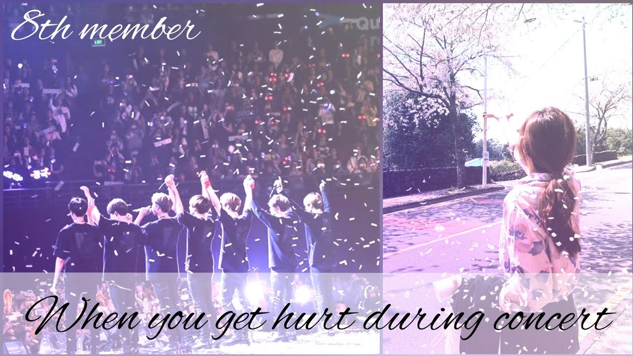 When you get hurt during concert| 8th member of BTS| #1
