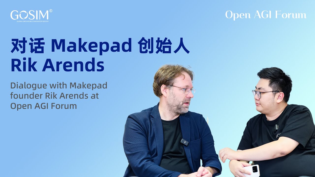 Makepad Founder Rik Arends: Empowering High-Performance UI Development with AI | Open AGI Forum
