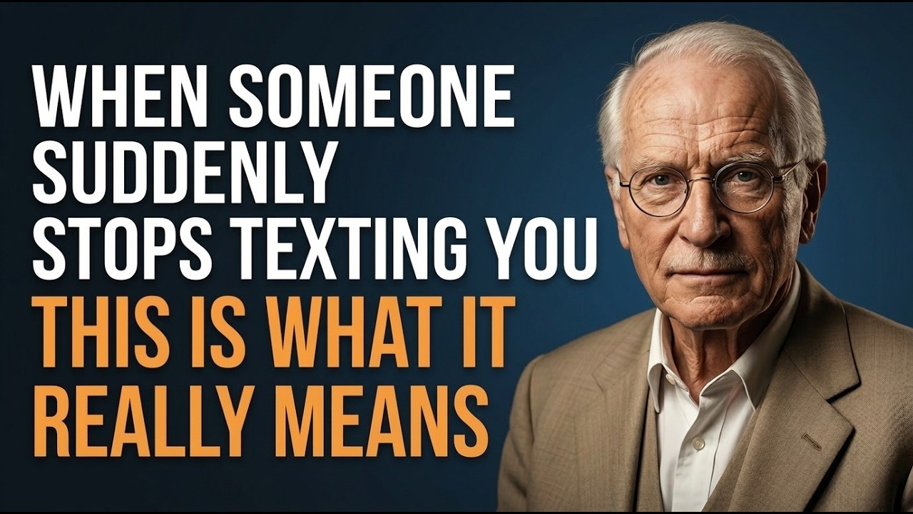 When Someone Suddenly Stops Texting You, This Is What It Means