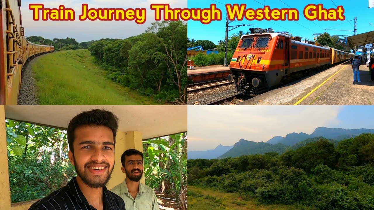 Scenic Train Journey Through Western Ghat | Payyanur to Coimbatore by InterCity Express 🚂