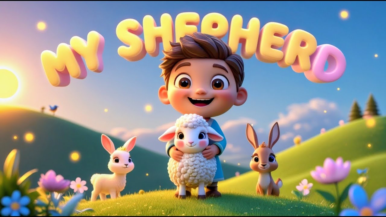 My Shepherd, My Guide | Kids Christian Song (Psalm 23) | Gentle Worship for Children
