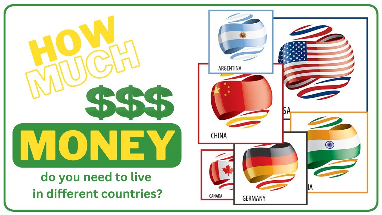 The cost of living in different countries of the world