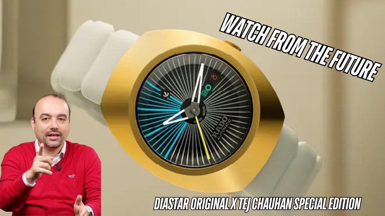 Rado DiaStar Original X Tej Chauhan Special Edition: A Bold Re-Creation of a 1962 Icon