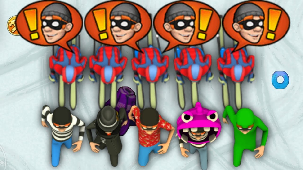 Robbery Bob 2 - All Costumes Funny Gameplay Part 55