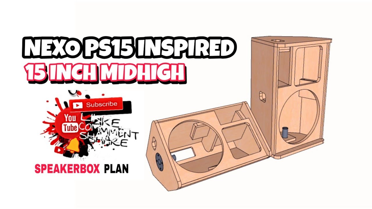 NEXO PS15 INSPIRED | 15 INCH MIDHIGH | FULL PLAN