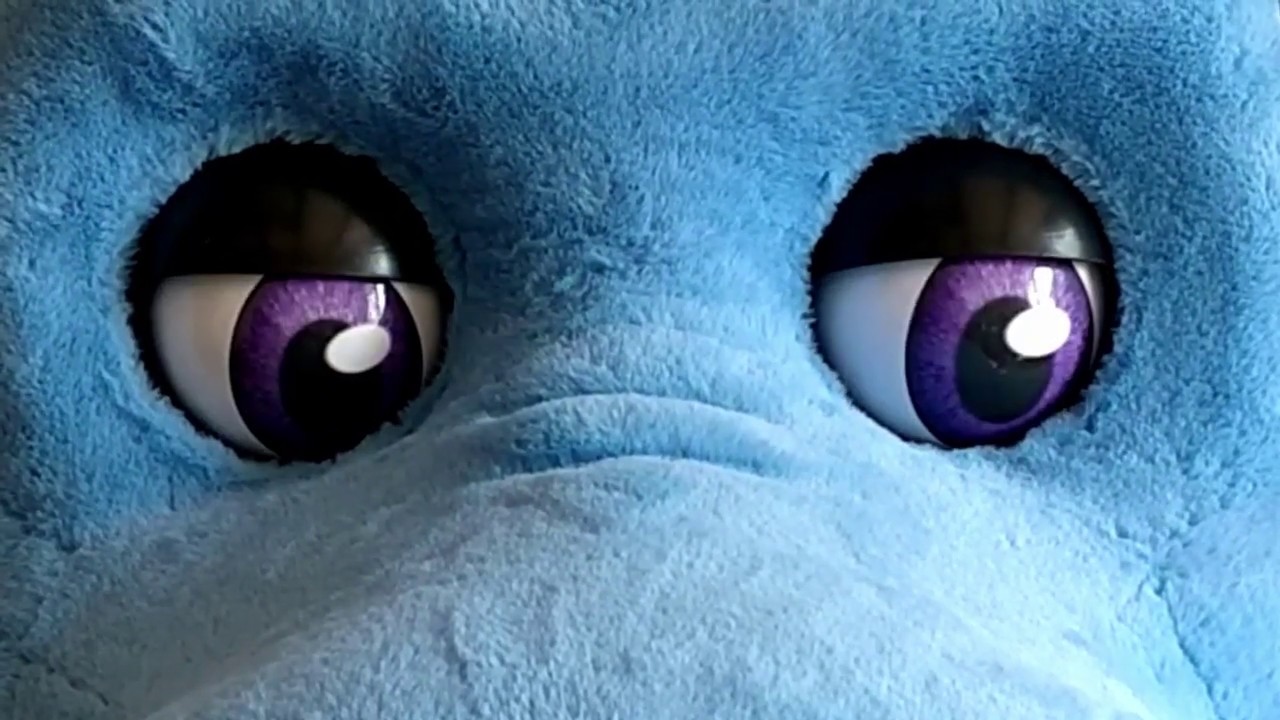 Animatronic eyes close-up