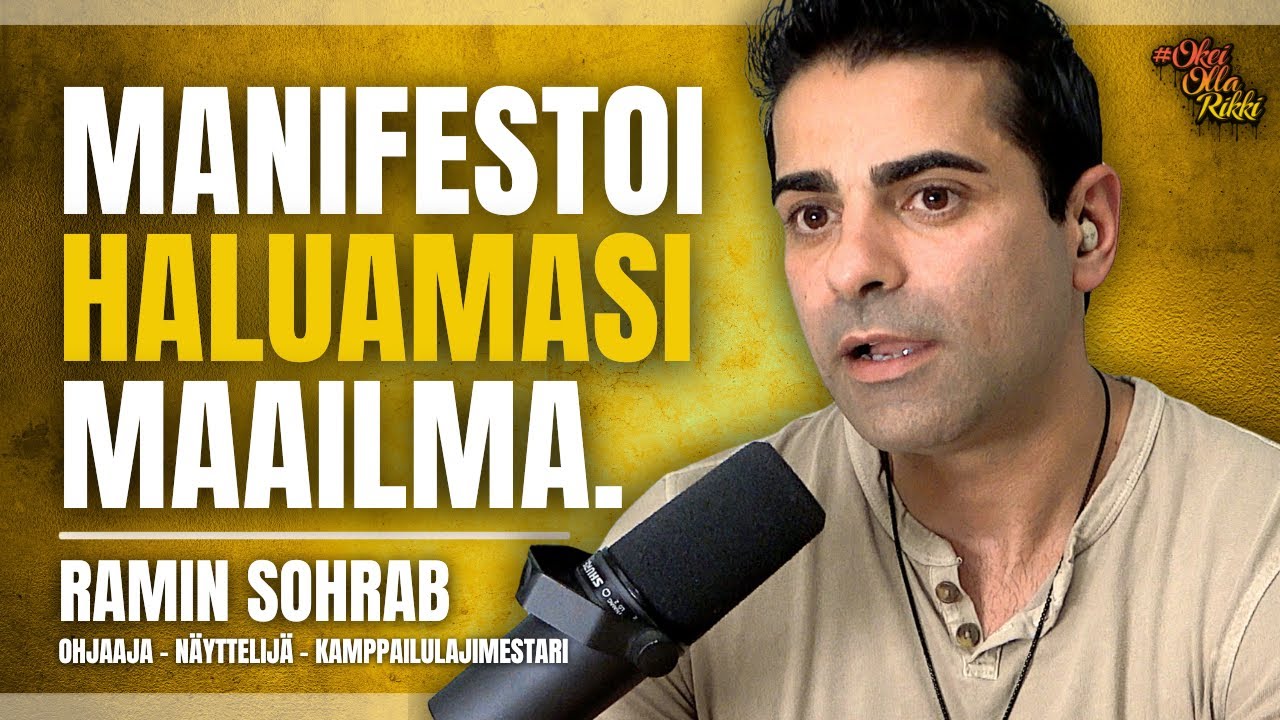 82. RAMIN SOHRAB - Onnen harha ja vapauden hinta.. OkeiOllaRikki podcast.