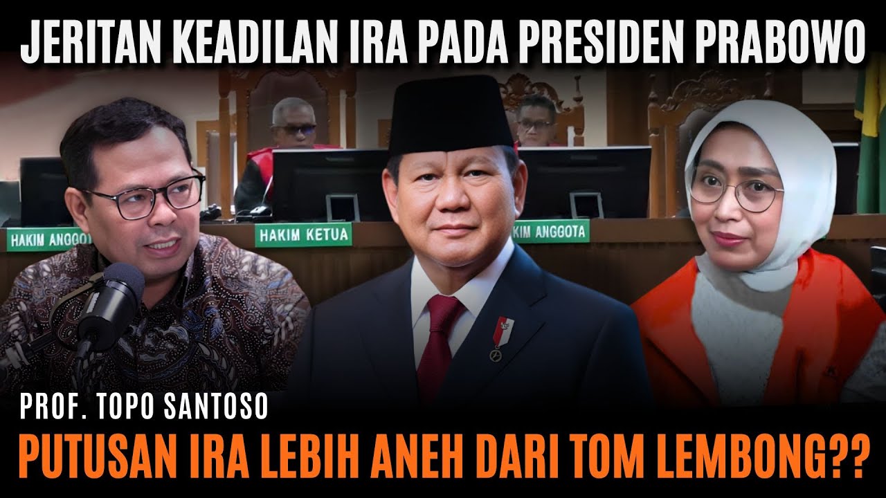 ANEH!! IRA PUSPADEWI DIHUKUM, MESKI TAK SENGAJA DAN TAK TERIMA APA-APA