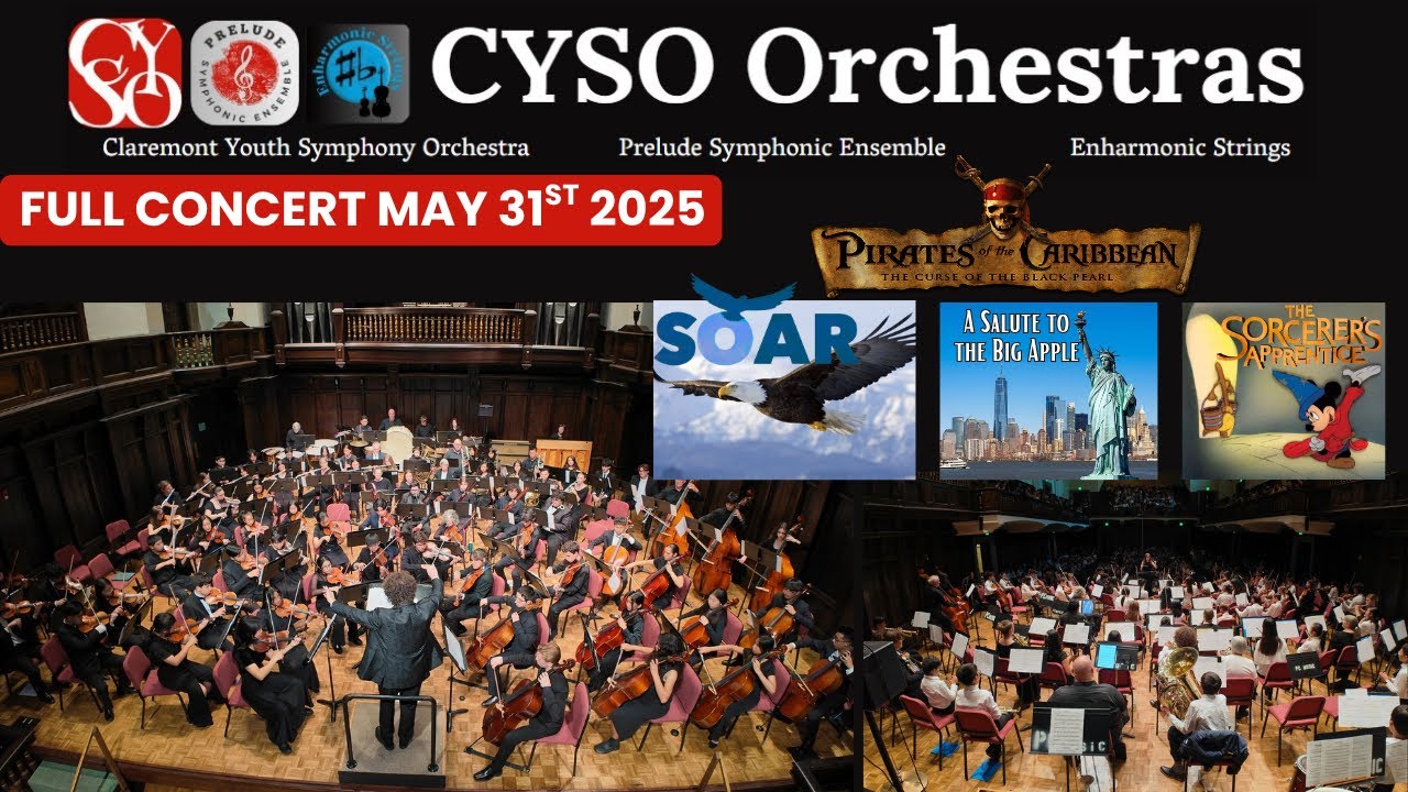CYSO Orchestras May 31st 2025 Full Concert Video