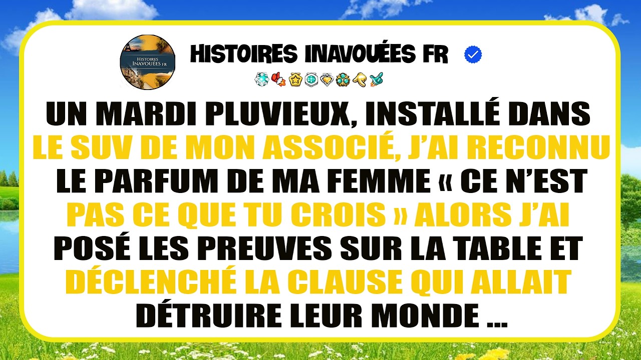 Je Faisais Confiance À Ma Femme, Jusqu’au Jour Où J’ai Demandé Un Trajet À Un Partenaire.
