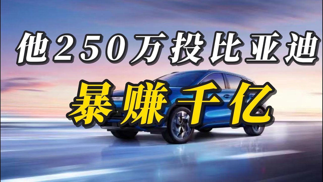 250万投比亚迪暴赚千亿，身价是许家印两倍，中国隐形富豪吕向阳。。#品牌#财经 #富豪#比亚迪 #励志人物 #财富#消费#吕向阳#王传福