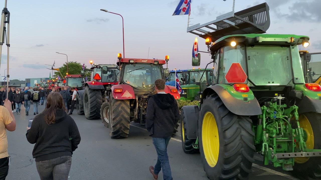 Boeren blokkeren distributiecentrum Aldi