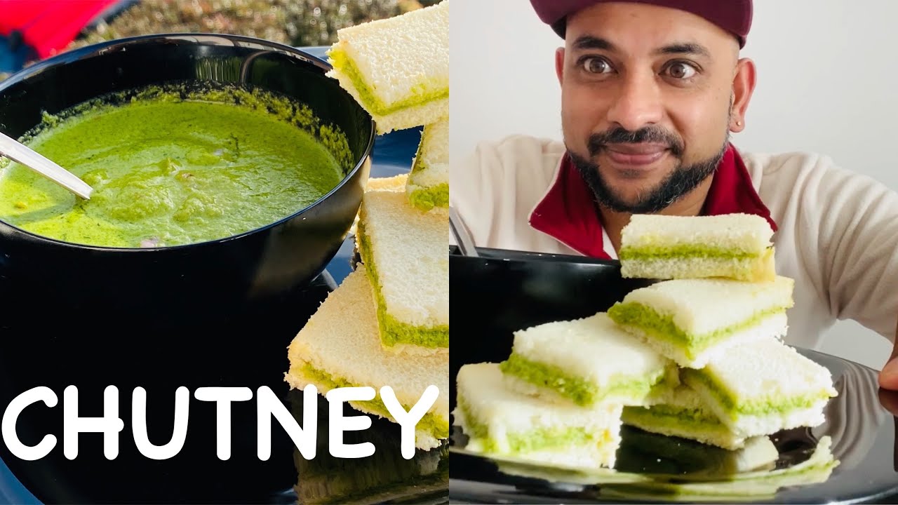 CHUTNEY À LA CORIANDRE / SAUCE INDIENNE