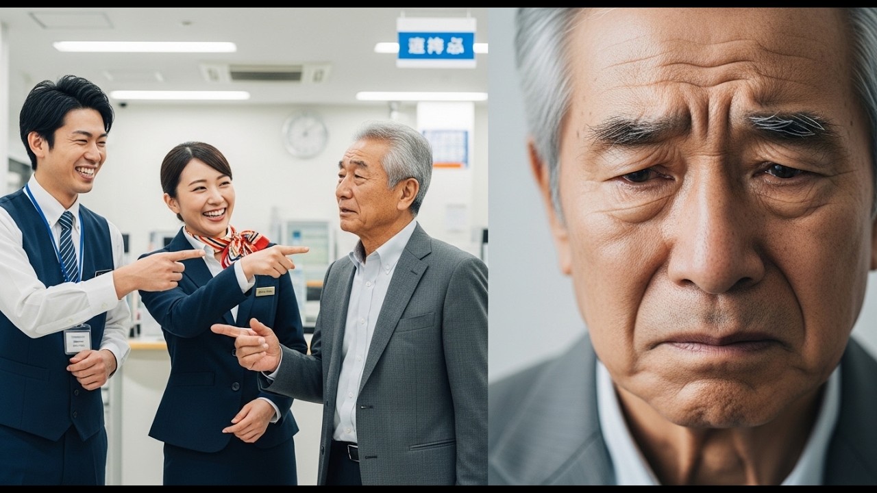 銀行で8時間無視され「貧乏人は帰れ！」と追い出された車椅子の老人→「では全財産20兆円、今から移します」とスマホ送金を開始した末路...