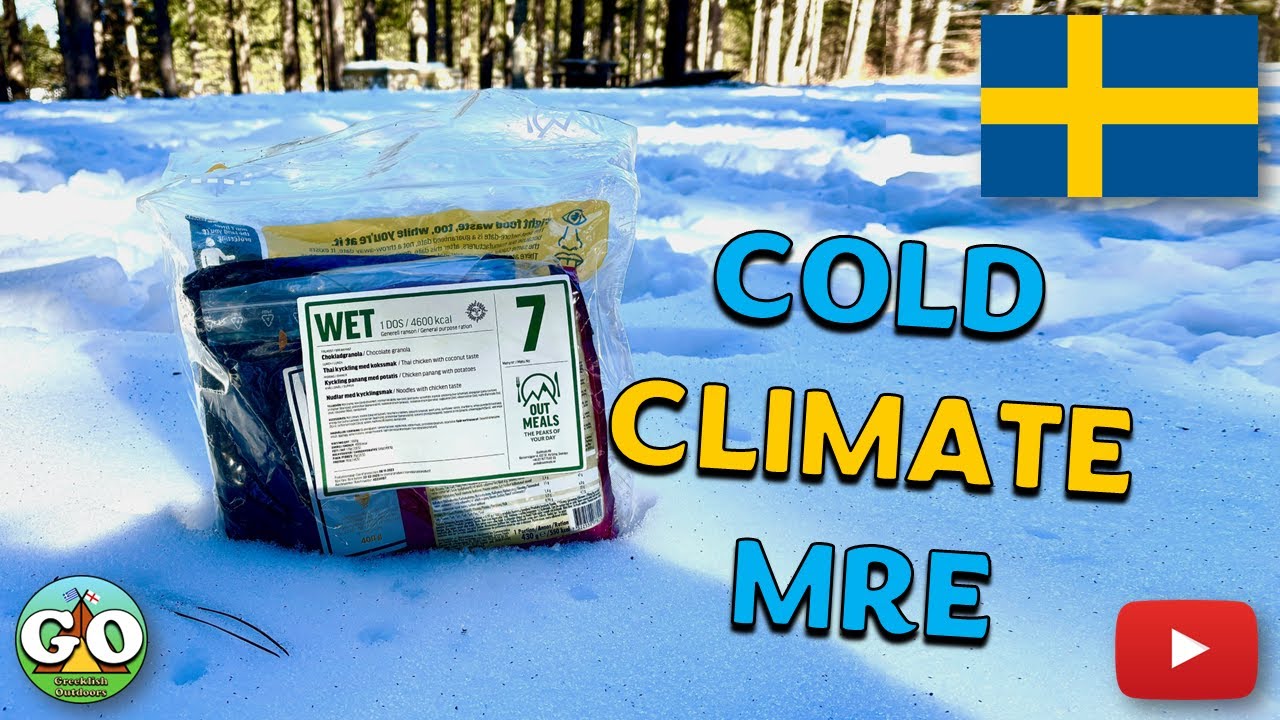 🇸🇪 Swedish Military Cold Weather Ration - Menu 7 (exp 2026)