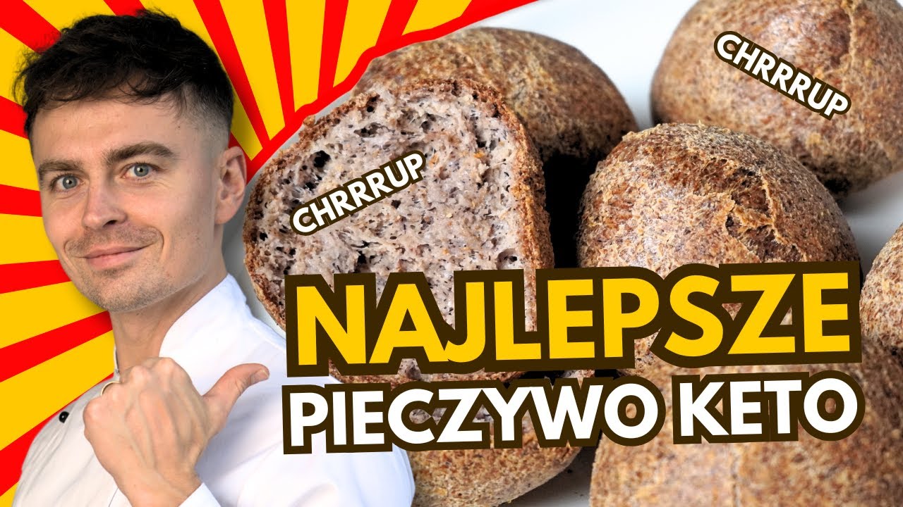 Najlepsze KETO Pieczywo z Airfryera! *Niskowęglowodanowy chleb TYP B