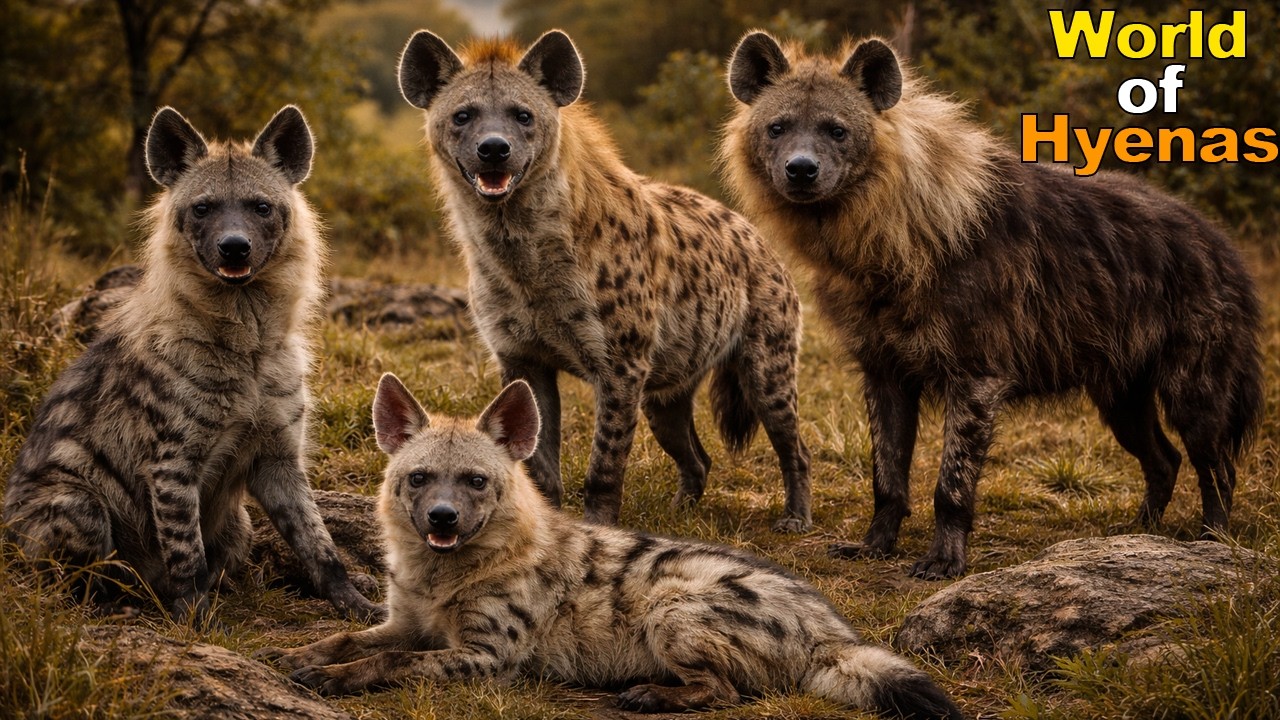 HYENAS: Africa’s Cunning Hunters 🐆