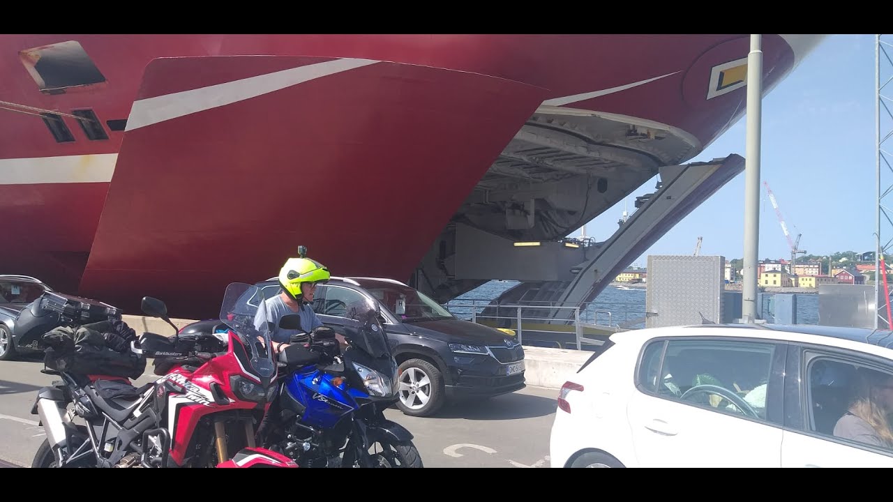 Met de motor via Zweden en Finland naar de Baltische staten