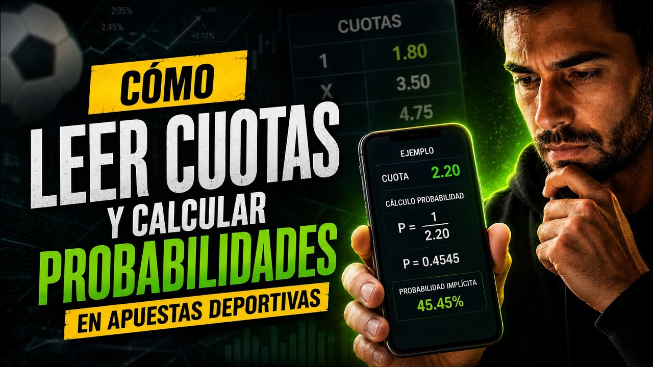 👉 C&oacute;mo Leer Cuotas y Calcular Probabilidades en apuestas deportivas 💰📊