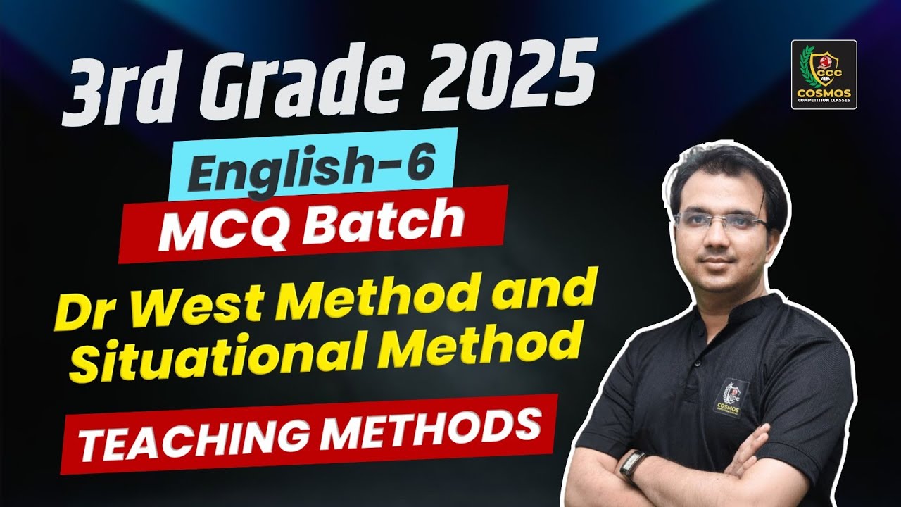 Reet Mains English Teaching Method Classes | Dr West Method and Situational Method