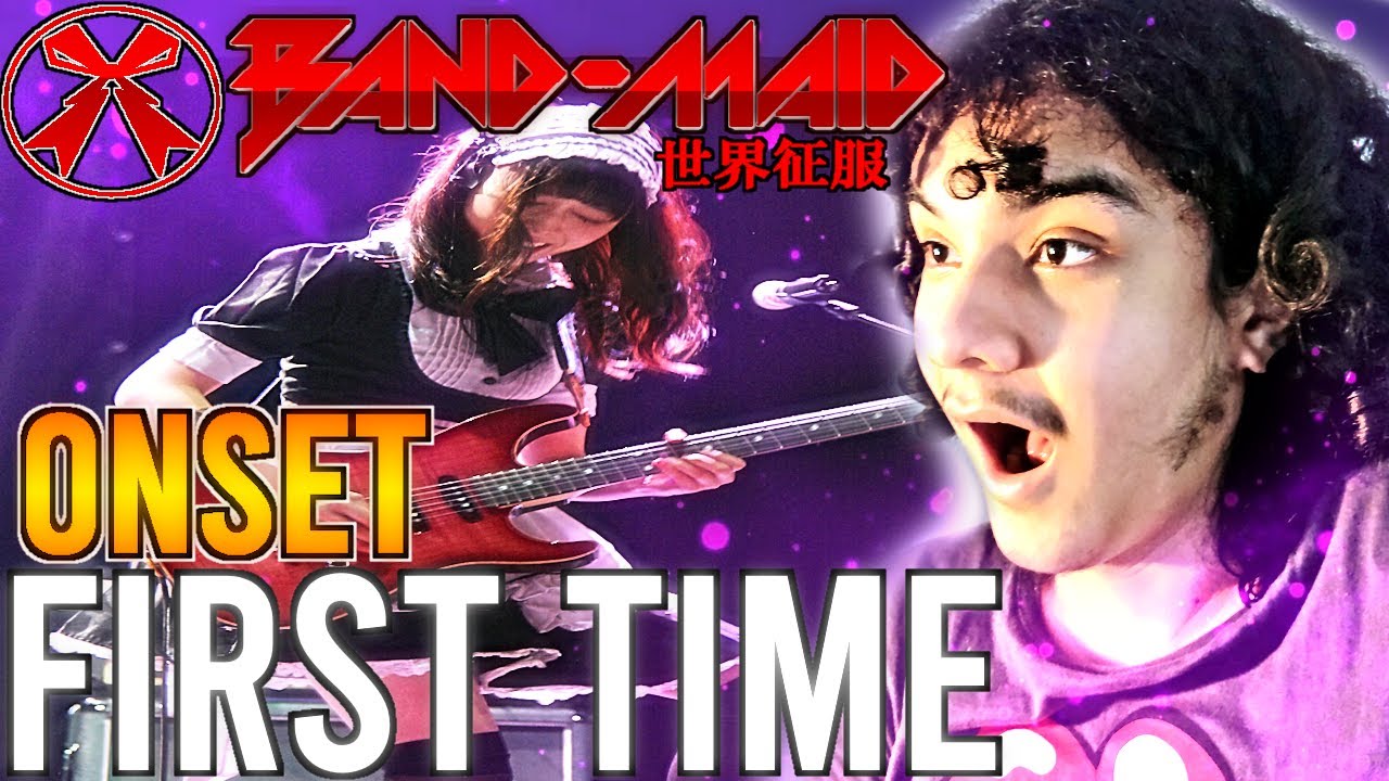 COMPOSER REACTS TO BAND-MAID - ONSET FOR THE FIRST TIME! REACTION