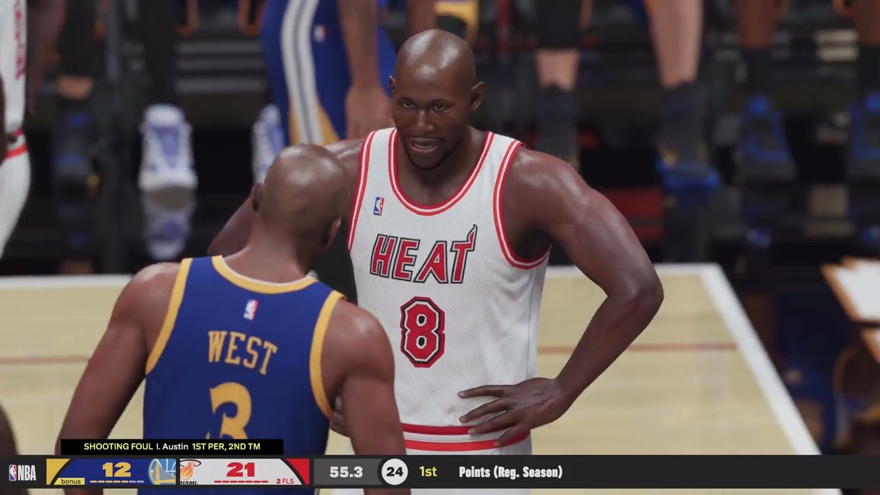 【2K26 NBA 】'16-'17 Golden State Warriors vs '96-'97 Miami Heat