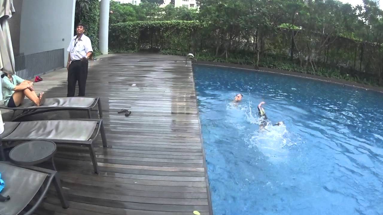 Group of kids Learn Freestyle Front Crawl  -  SWIM to Fly &reg;  | Christian Anseaume Swimming School