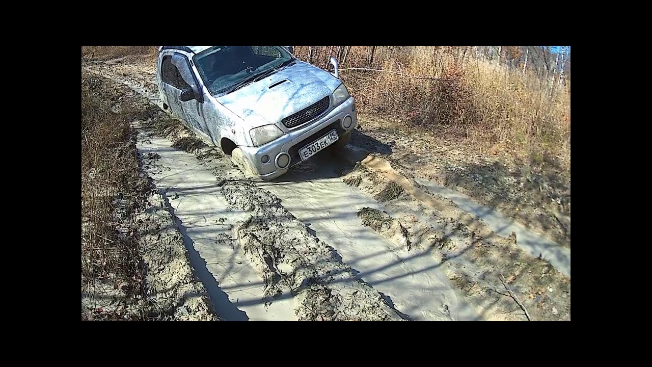 Dauhatsu Terios kid Toyota Starlet 80 осенний off road передний привод , 4wd