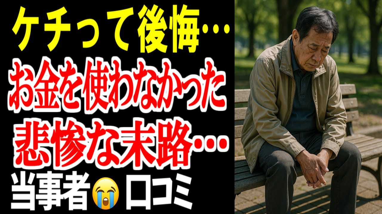 【貯金依存】お金を使わなかったシニアの悲惨な末路、口コミ20選紹介します