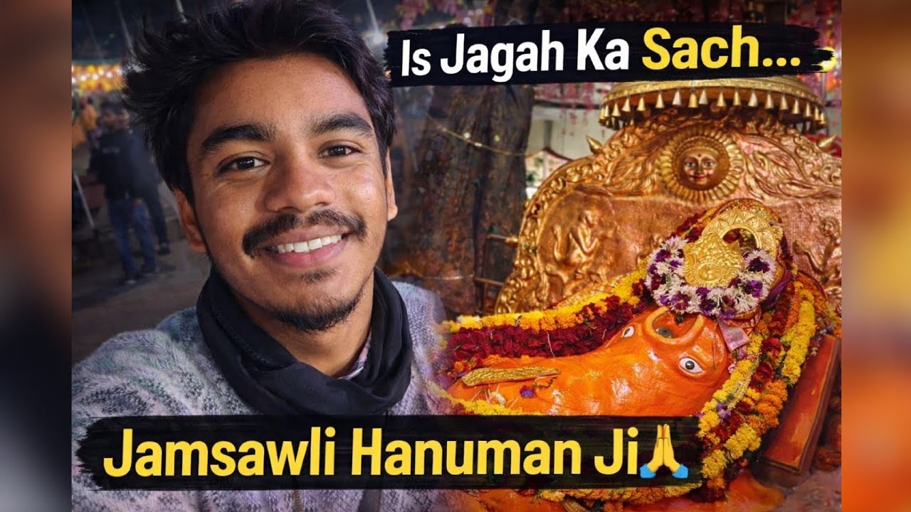 I Didn’t Expect This at Jamsawli Hanuman Ji 😮🙏 | Friends Trip Vlog | Nagpur to jamsawli 