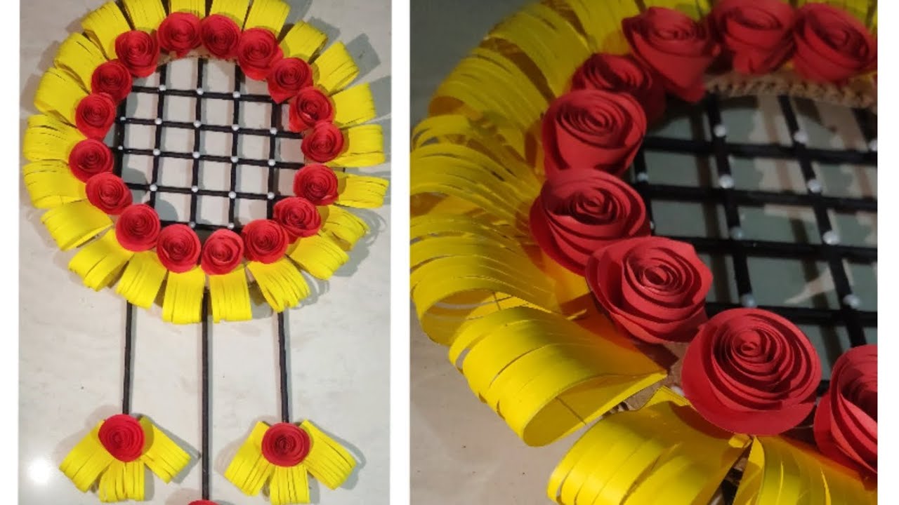 Unique Wall Decor Craft Idea || From Waste Cardboard || Best Out Of Waste || DIY Craft Making || 
